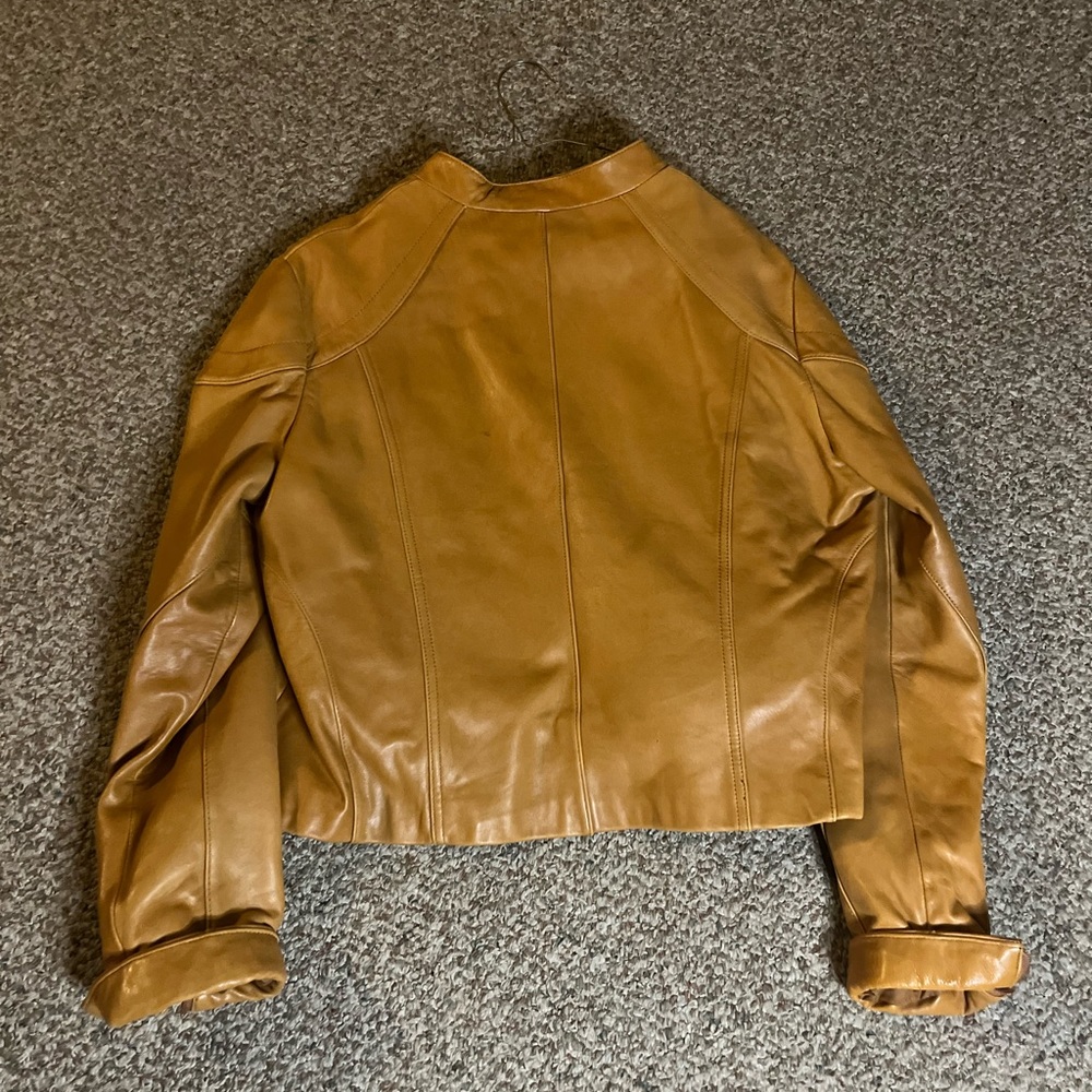 Envy Knoles & Carter leather jacket vintage